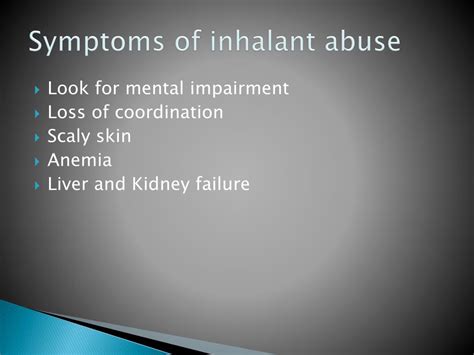 PPT - INHALANTS PowerPoint Presentation, free download - ID:4714953