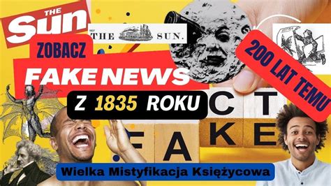 Fake news z 1835 roku WIELKA MISTYFIKACJA KSIĘŻYCOWA funny