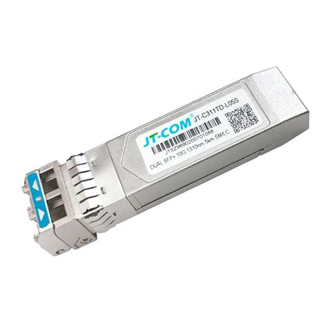 JT 10G SFP Duplex LC SFP Module Single Mode 5Km Optical Fiber