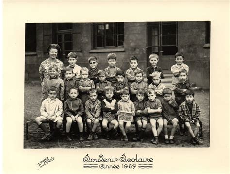 Photo De Classe Cp De 1967 Ecole Saint Francois Copains Davant