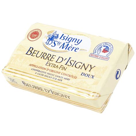 Beurre Disigny Butter Extra Fin Unsalted By Isigny From France Buy