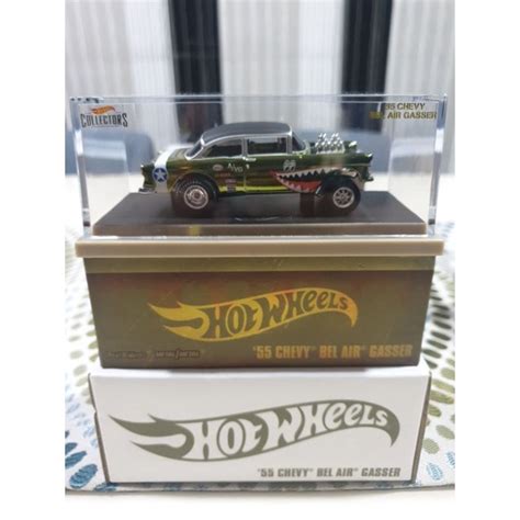 Hot Wheels Rlc Chevy Bel Air Gasser Ww Flying Tiger Shopee Malaysia