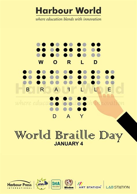 World Braille Day! | World braille day, Braille, Reading writing