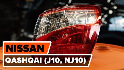 Hvordan Bytte Baklykter P Nissan Qashqai J Nj Autodoc