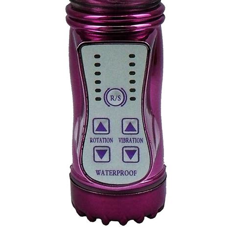 Comprar Vibrador Rabbit Rotativo e Vai e Vem Recarregável Pink Play Sex Shop