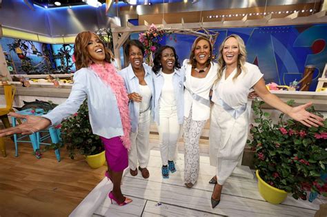 Behind The Scenes Shots From Robin Roberts And Amber Laigns Gma