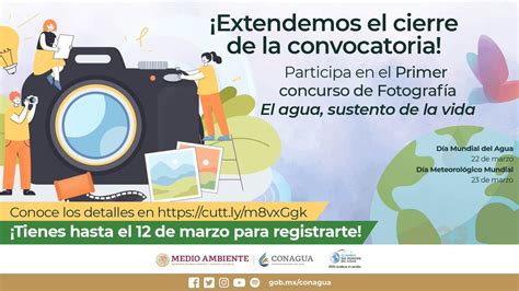 Conagua On Twitter BuenasNoticias Las Inscripciones Al 1er Concurso