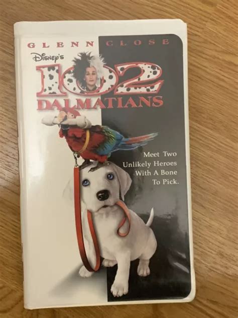 Dalmatians Walt Disney Vhs Tape Clam Shell Factory Sealed New Kmart