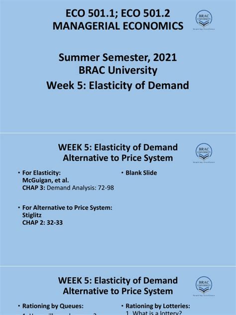 Elasticity of Demand | PDF | Demand | Elasticity (Economics)