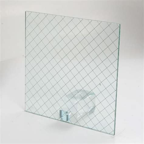 6mm Thick Safe Fireproof Wired Glass Fire Resistant Glass With Metal Insert Buy Wired Glass