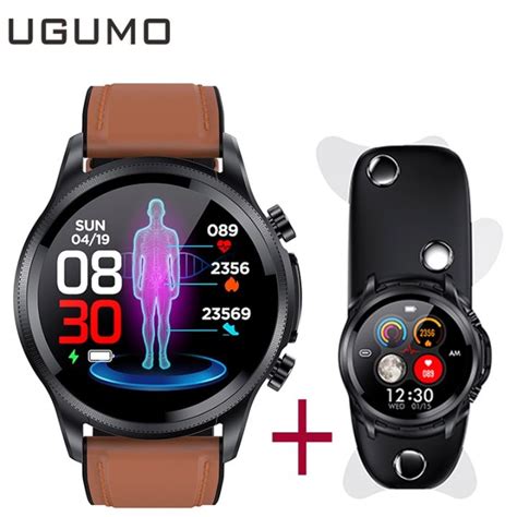 New Smart Watch ECG PPG HRV Non Invasive Blood Glucose Body Temperature