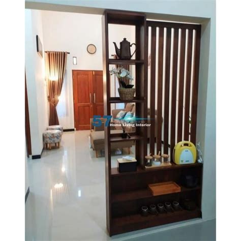 Jual Partisi Penghias Ruangan Tamu Bahan Multiplek Hpl Free Desain Dan