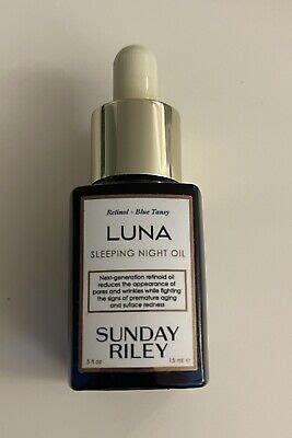 Sunday Riley Luna Sleeping Night Oil Fl Oz New No Box