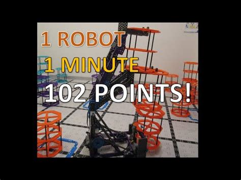 VEX IQ Rise Above 102 Points Solo Robot Reveal YouTube