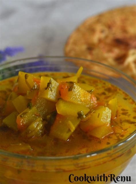 Instant Pot Watermelon Rind Curry - Cook With Renu