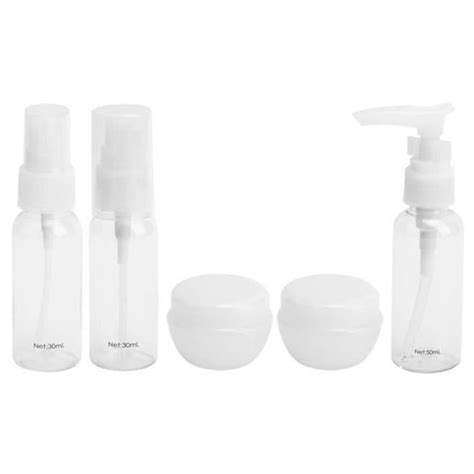 Qiilu Flacon pulvérisateur vide Kit Bouteilles Rechargeables de Spray