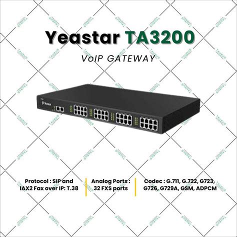 Yeastar Ta Fxs Port Voip Gateway