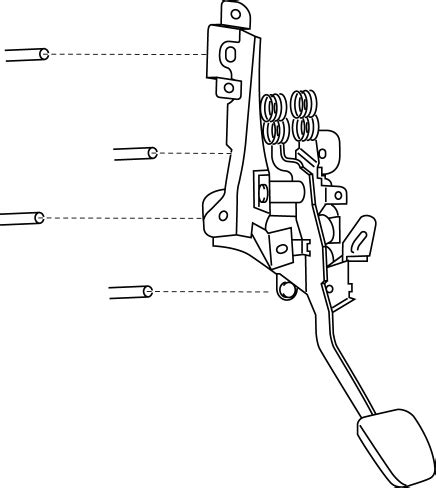 Mazda Service Manual Clutch Master Cylinder Removal Installation