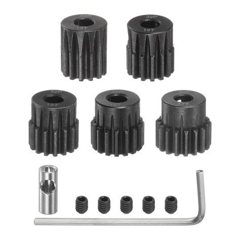 Amazon Uxcell P Pinion Gear Set Mm Shaft T T T T T