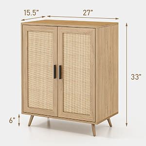 Amazon Betterhood Rattan Sideboard Buffet Cabinet With Storage