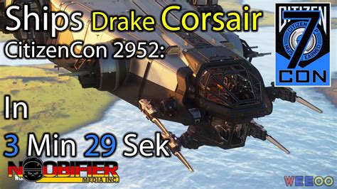 Star Citizen Citizencon Talking Ship Deutsch Corsair Spirit Stv