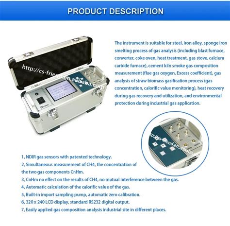 Calorific Value Measurement Instrument For Natural Gas Analyzer - Buy ... 