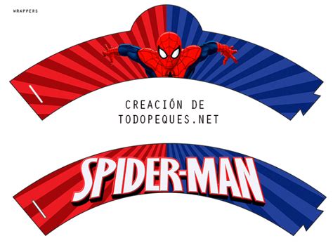 Kit De Spider Man Para Imprimir Gratis Todo Peques