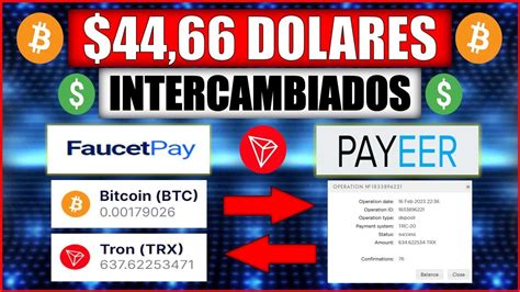 COMO GANAR DINERO DE FAUCETPAY A PAYEER Y OBTENER RUBLOS O DOLARES