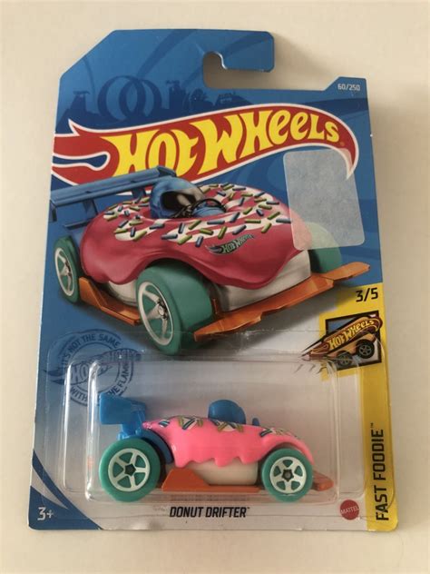 HOT WHEELS - DONUT DRIFTER - FAST FOODIE 3/5 - GRY08 - NO BLISTER ...