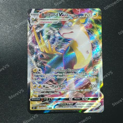 Jual Boltund Vmax Rrr S8 Pokemon Tcg Indonesia Jakarta Utara