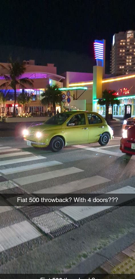 Never thought I'd see this. Can you guys ID this one? Not a Fiat 500