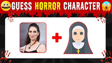 Guess The Scary Movie Character By Emoji And Actor Valak M Gan