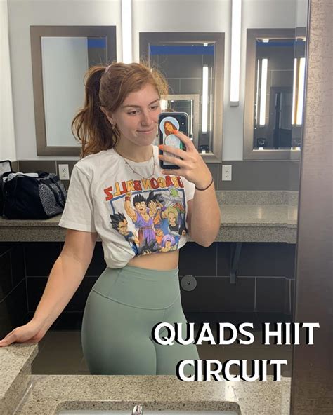 kennedy💕 on Instagram: “hello happy monday!🥳⁣ ⁣ here’s a quad hiit ...