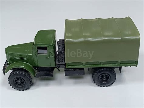 МАЗ-502 4/4 тент (смола) 1-43 кан синтез Краснодар | Аукцион масштабных ...