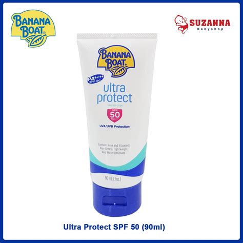 Jual Banana Boat Ultra Protect SPF 50 90ml Shopee Indonesia