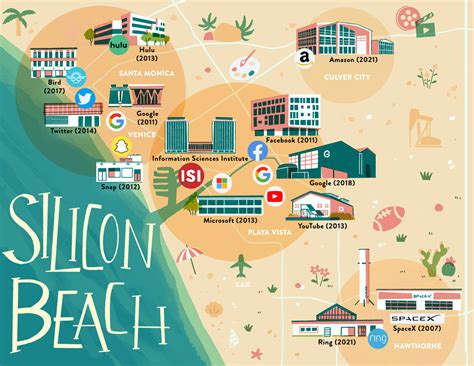 silicon beach map FINAL_20220901 - USC Viterbi | School of Engineering