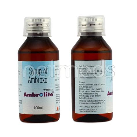 Ambrolite Syrup 100ml Price Uses Side Effects Netmeds