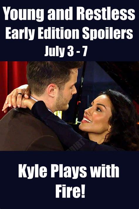 Young And The Restless Early Edition Spoilers Kyle Gets In Deeper