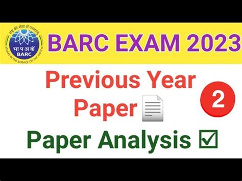 Barc Previous Year Question Paper Barc Plant Operator Question Paper