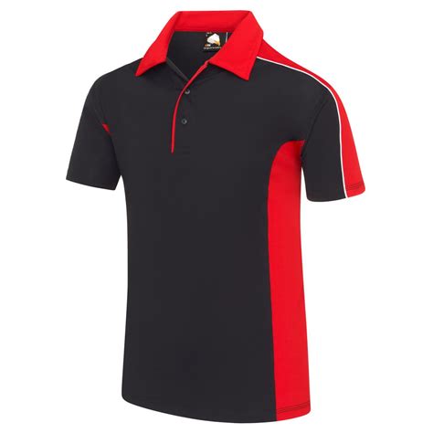 ORN Avocet Two Tone Polyester Poloshirt Navy Red Order Uniform UK Ltd