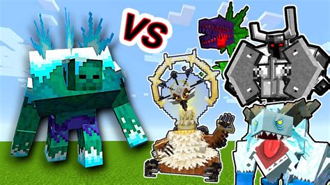 Mutant Frozen Zombie Vs Mowzie S Mobs Monsters In Minecraft YouTube