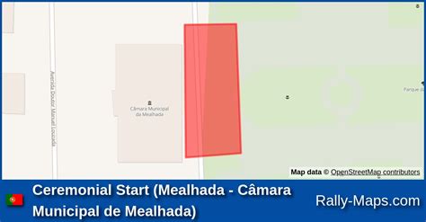 Ceremonial Start Mealhada Câmara Municipal de Mealhada stage map