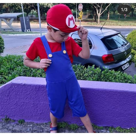 Roupa Fantasia Turma Do Chaves Chiquinha Kiko Mario Bros Luigi Shopee