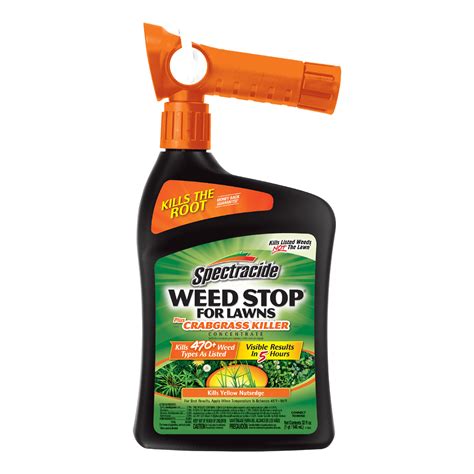 Spectracide Weed Stop for Lawns with Crabgrass Preventer, Dandelion and