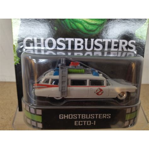 CADILLAC ECTO 1A GHOSTBUSTERS 1 64 HOT WHEELS PREMIUM BCN STOCK CARS