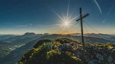 Gipfel Und Gipfelkreuze In Reit Im Winkl Bayerische Alpen