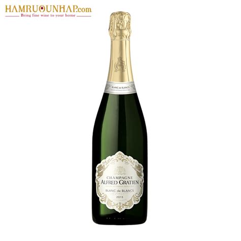 Rượu Sâm Panh Champagne Alfred Gratien Blanc de Blancs 2015 HẦM RƯỢU NHẬP