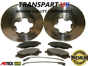 Ford Transit Mk Rwd Front Brake Discs Pads To