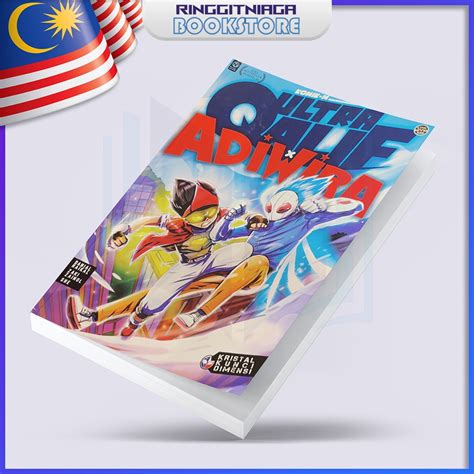 KOMIK M Ultra Qalif X Adiwira Kristal Kunci Dimensi Edisi Kemaskini