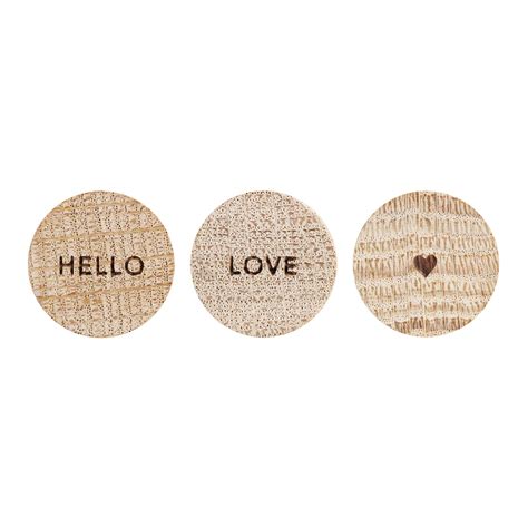 Holzmagnet Er Set Hello Love Von Eulenschnitt